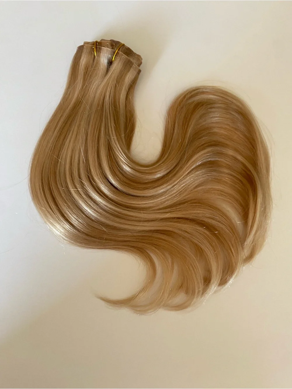 Seamless Clip-In Remy Extensions 100% Human Hair 130g 9Pc Full Head P18A/613 14”